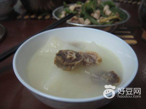 萝卜腊鸭汤
