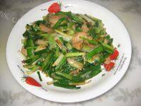 家常菜蒜苗炒肉