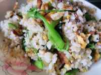 美味的蔬菜蛋炒饭