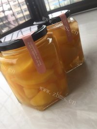 黄桃罐头做法图解5)