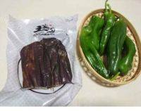 家常菜青椒炒腊肉做法图解1)