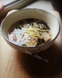 美味的虾肉馄饨