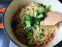 特下饭的海鲜意面做法图解16)