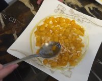 鲜美可口的芒果千层做法图解6)