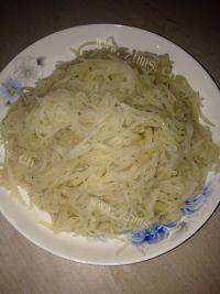 甘脆的清炒萝卜丝