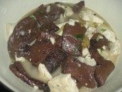 猪血豆腐