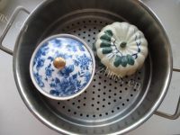 美味的椰汁皂角米炖梨做法图解5)