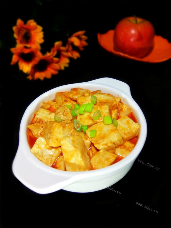 营养丰富的茄汁豆腐