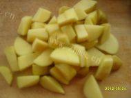 家常菜土豆焖豆角做法图解4)