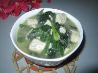 菠菜豆腐汤