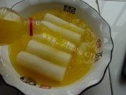 自制橙汁山药做法图解2)