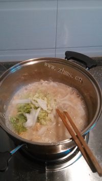 快手菜玛咖疙瘩汤做法图解10)