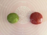 自制西瓜饼干做法图解9)