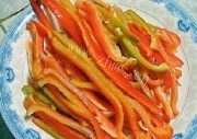 甜椒肉丝做法图解2)