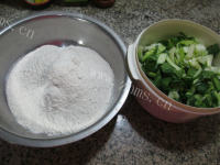 香酥手捏菜馅饼做法图解1)