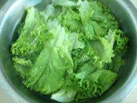 家常菜炝拌生菜做法图解1)