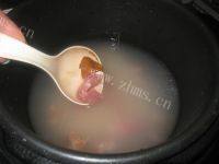 美味早餐菠菜瘦肉粥做法图解4)
