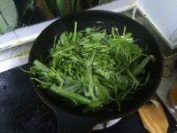 家常菜清炒竹叶菜做法图解4)