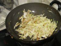 自己做的白菜炒饭做法图解4)