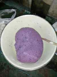 紫薯饼做法图解1)