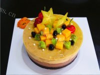 色香味俱全的双色慕斯流心蛋糕做法图解29)