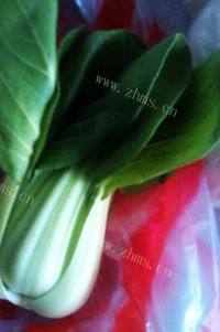 营养的香菇炒油菜做法图解1)