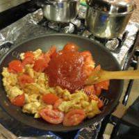 西红柿鸡蛋打卤面的做法图解七
