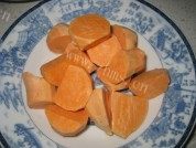 小米红薯粥做法图解2)