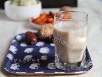 核桃红枣豆浆