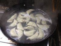 自己做的小白菜饺子