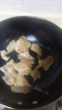家常菜荷兰豆炒腊肉做法图解4)