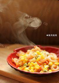自制青豆虾仁