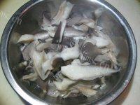 家庭版平菇炒肉片做法图解1)