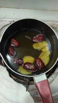美味红枣红糖姜茶做法图解3)