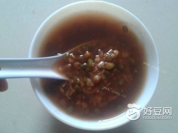 红糖绿豆水