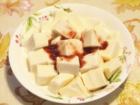 家常菜杏仁豆腐