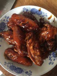 美味的蜜汁鸡翅
