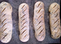 薄荷果粒面包的做法图解十