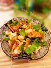家常菜爆炒菜花