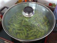 口感不错的盐水毛豆做法图解4)