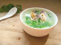 美味的冬瓜花蛤汤