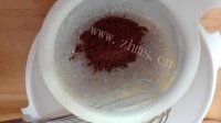 自制可可奶油蛋糕做法图解3)