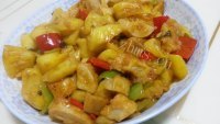 自制素菠萝咕噜肉做法图解13)