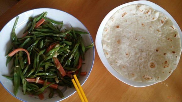 家常豆角丝炒火腿