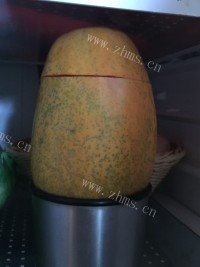 自制木瓜椰奶冻做法图解10)