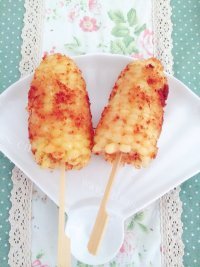自制香酥玉米棒做法图解3)