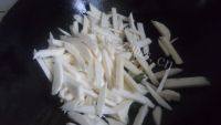 茭白炒肉（简易版）做法图解7)