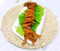 酥炸鱿鱼圈做法图解17)