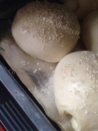 大厨之火腿汉堡做法图解6)