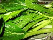 家常菜蒜蓉炒菜芯做法图解1)
